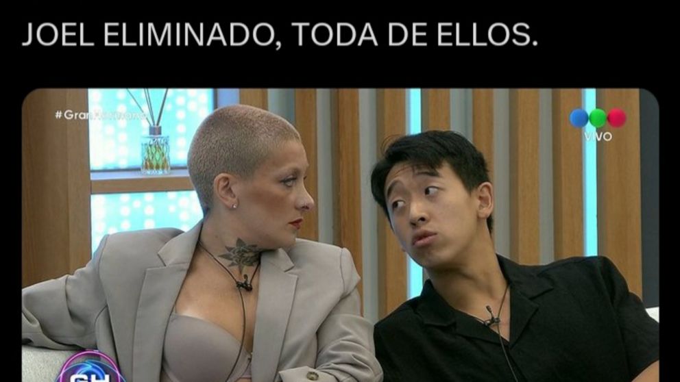 Joel Ojeda se convirtió en el nuevo eliminado de Gran Hermano y estallaron los memes (Imagen redes sociales).