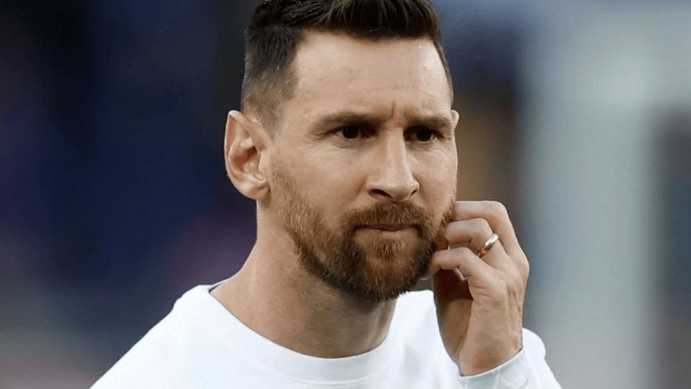 La fuerte pelea de Messi con un mexicano (Foto: Reuters)