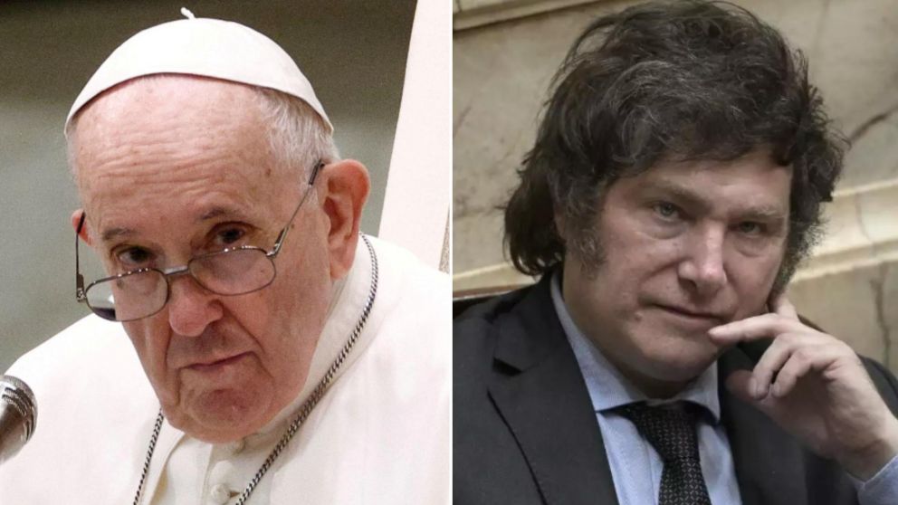 La reunión entre el Papa Francisco y Javier Milei será el próximo lunes (Archivo).
