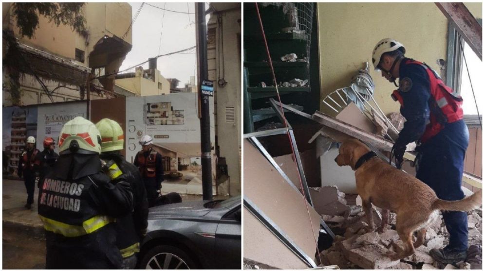 El trágico episodio ocurrió sobre la avenida Pedro Goyena 551(Gentileza @jennydiserio).