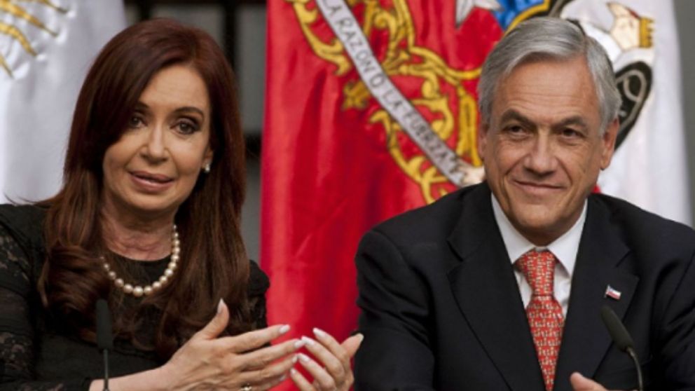 Cristina Kirchner y Sebastián Piñera se conocieron cuando ambos eran mandatarios.