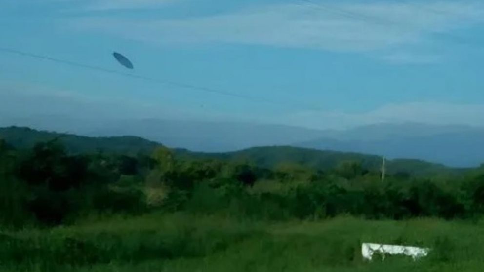 Un Ovni fue visto en San Pedro de Colalao Tucumán.