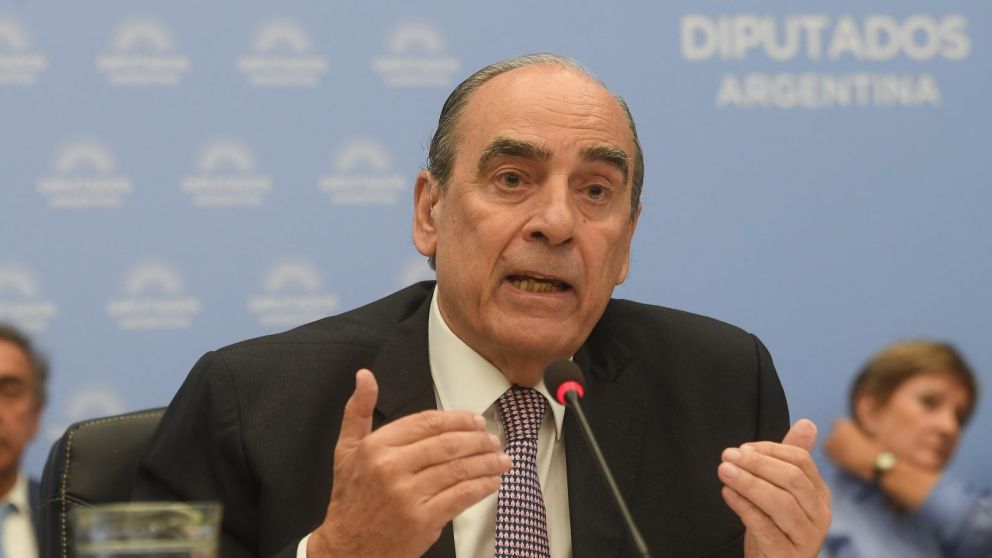 Ministro del Interior, Guillermo Francos, en Diputados.