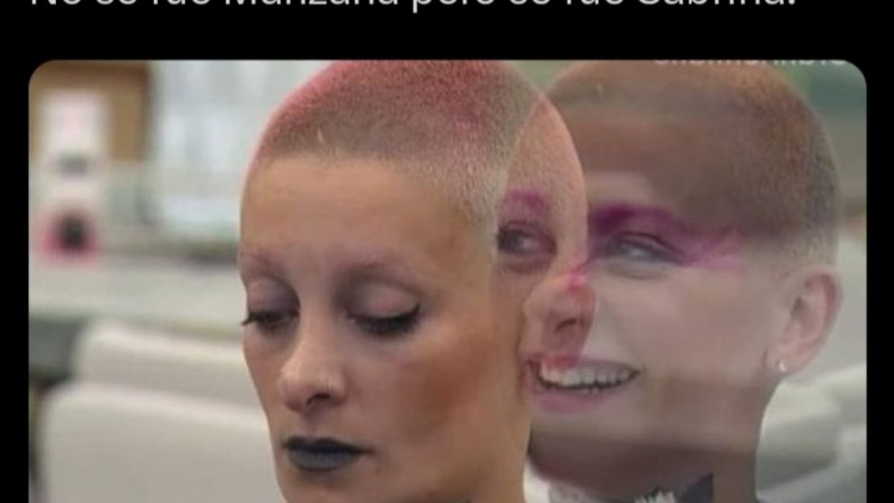 Sabrina es la nueva eliminada de Gran Hermano y estallaron los memes (Imagen redes sociales).