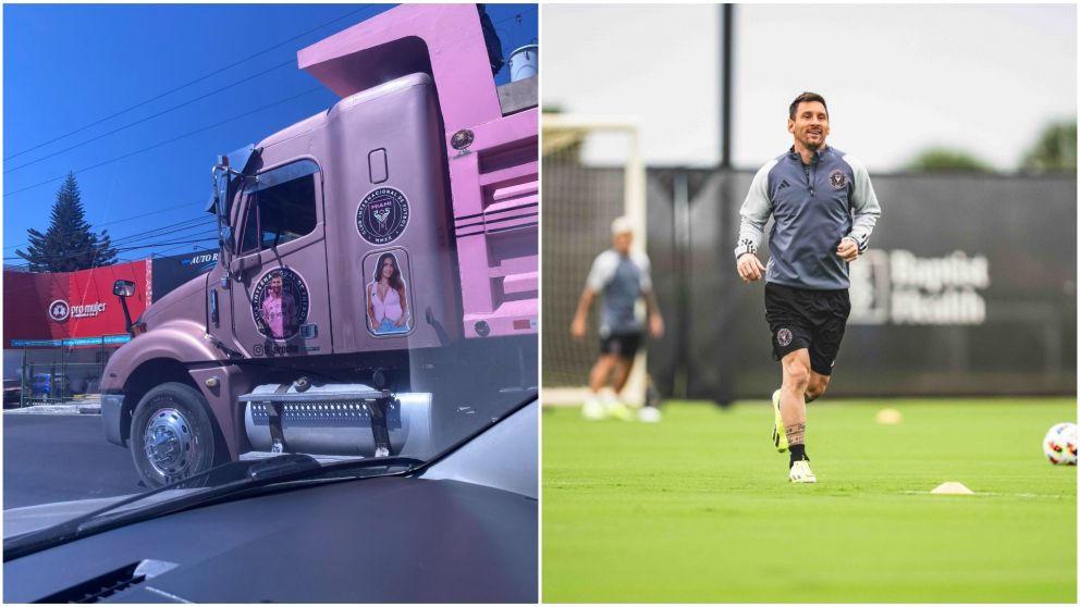 El ploteo del vehículo causó furor.