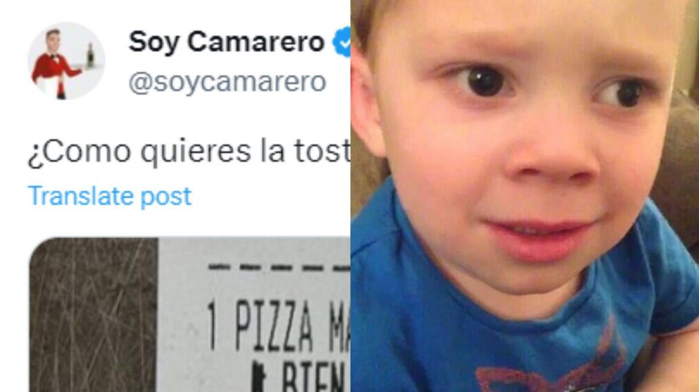 El ins�lito pedido del cliente de una pizzer�a: "�C�mo quer�s la tostada?".