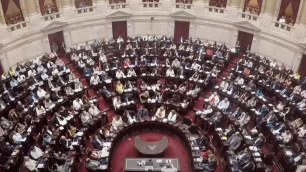 Media sanción para la Ley Ómnibus en general.