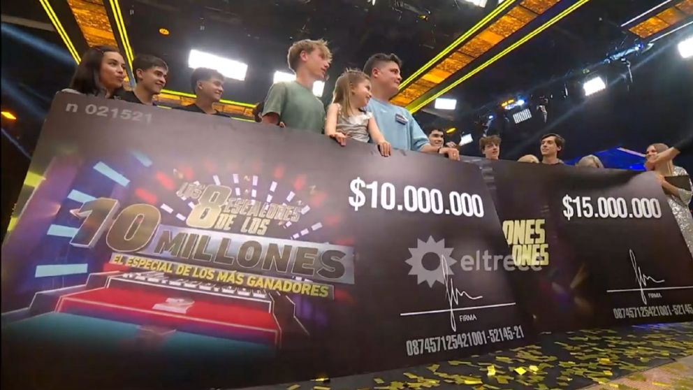 Se convirtió en el máximo ganador de Los 8 escalones y reveló que usará el dinero del premio para un noble propósito.