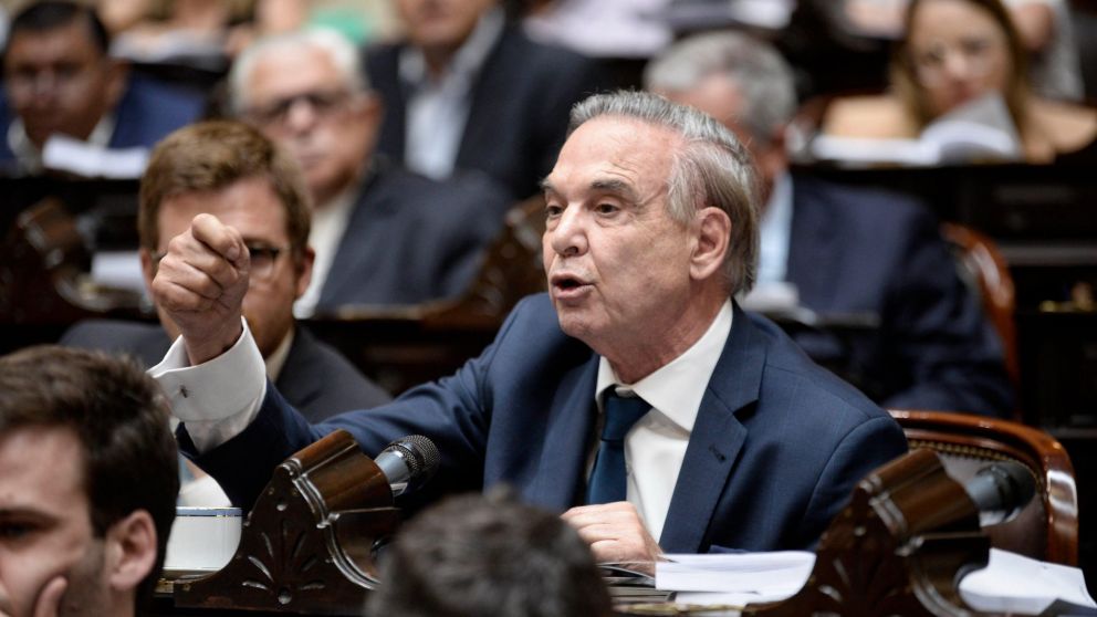 Miguel Ángel Pichetto, titular de Hacemos Coalición Federal (X/@DiputadosAR).
