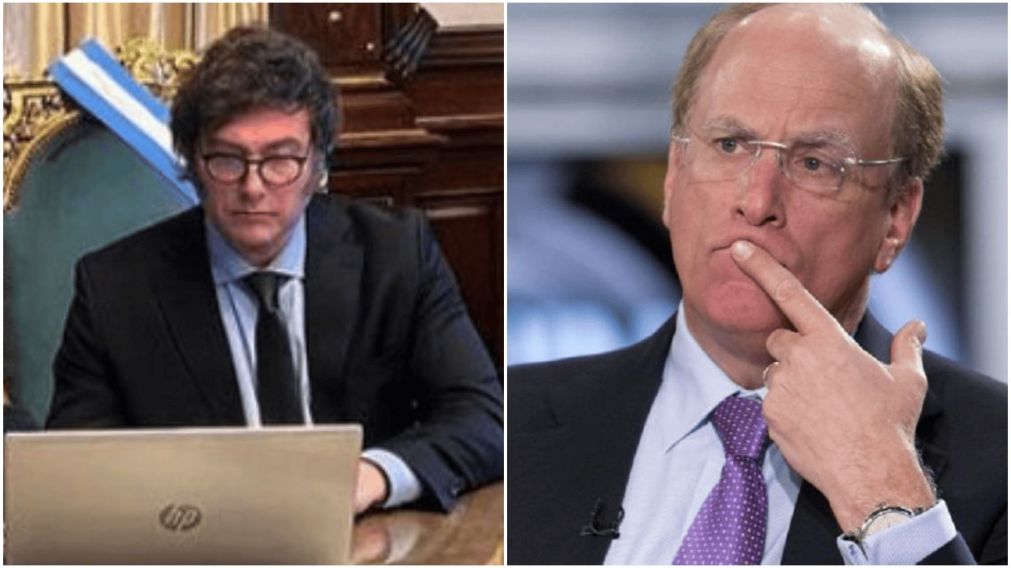 Javier Milei tendrá una videollamada con Larry Fink, dueño de BlackRock