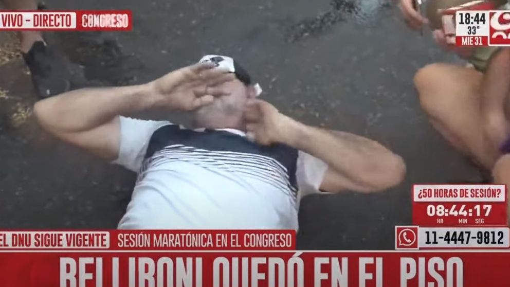 Eduardo Belliboni cayó golpeado en enfrentamiento entre Prefectura y manifestantes: "Me molieron a palos"