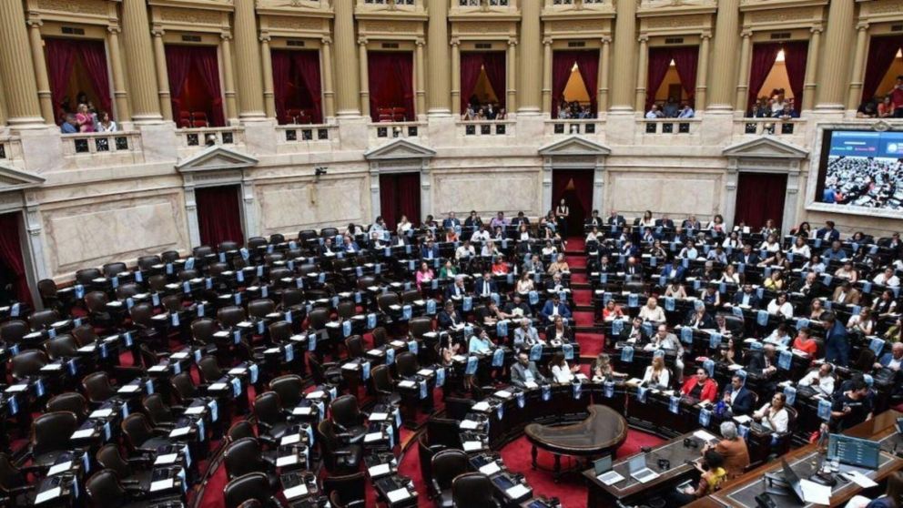 Cámara de Diputados de la Nación (Archivo).