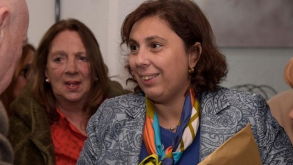 La diputada nacional por la Coalici�n C�vica-ARI Paula Oliveto.
