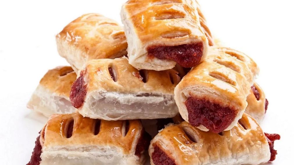 Enrejados de membrillo con tapa de pascualina.��