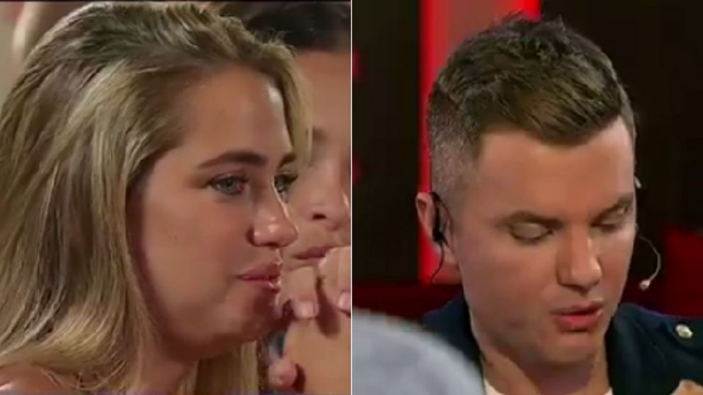 Santiago del Moro entró a la casa de Gran Hermano y le dio una devastadora noticia a Sabrina (Imagen captura vídeo).