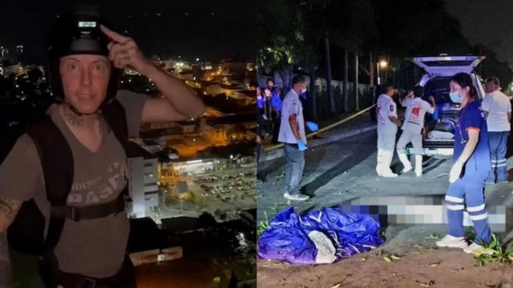Un paracaidista intentó un salto extremo y murió tras arrojarse de un piso 29 (Imagen captura vídeo).