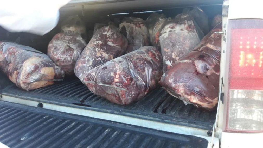 La carne fue decomisada y el local clausurado por no estar en regla.