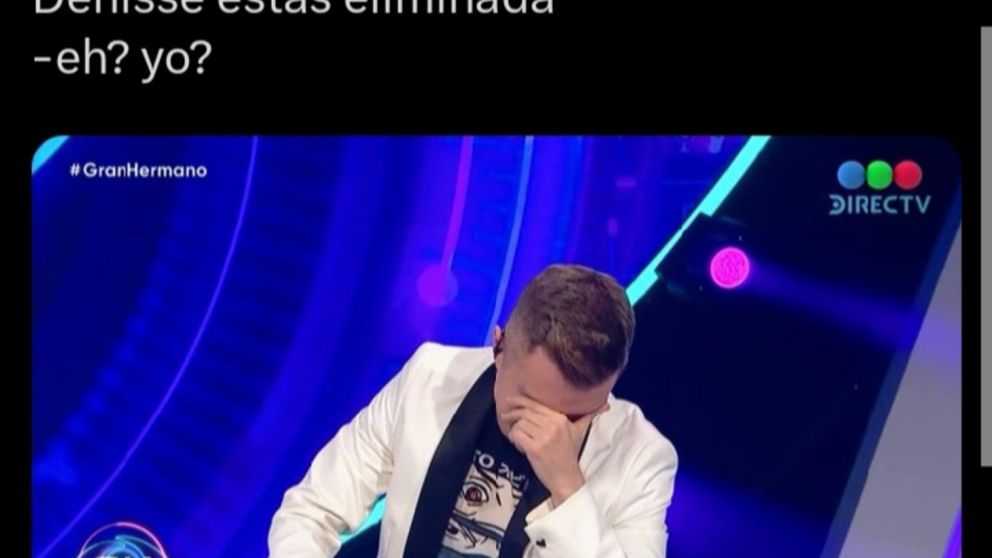 Denisse y Alan fueron eliminados de "Gran Hermano" y estallaron los memes (Imagen redes sociales).