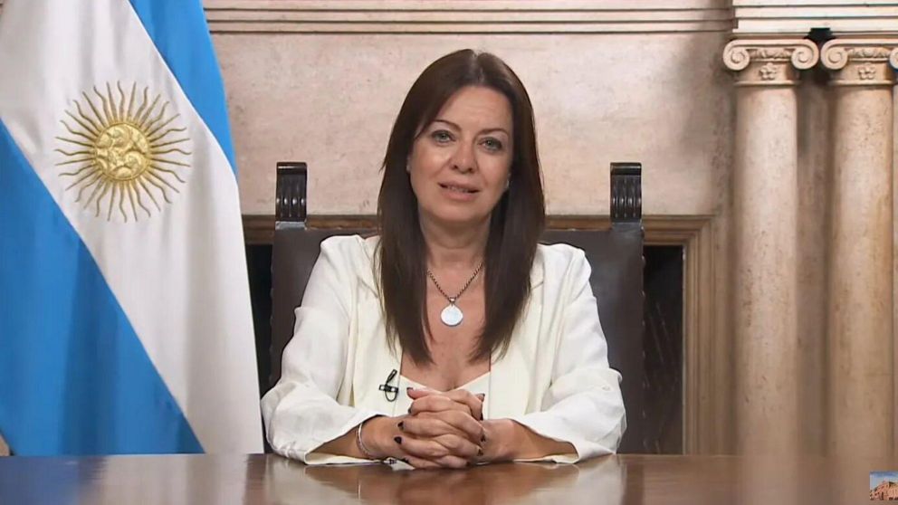La ministra de Capital Humano, Sandra Pettovello (Archivo).