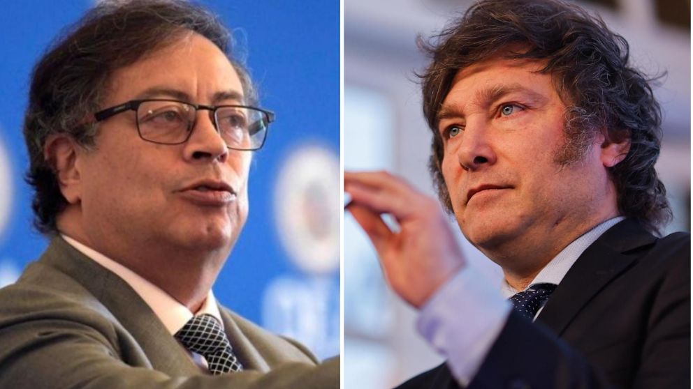 Gustavo Petro le respondió a Javier Milei (Archivo).