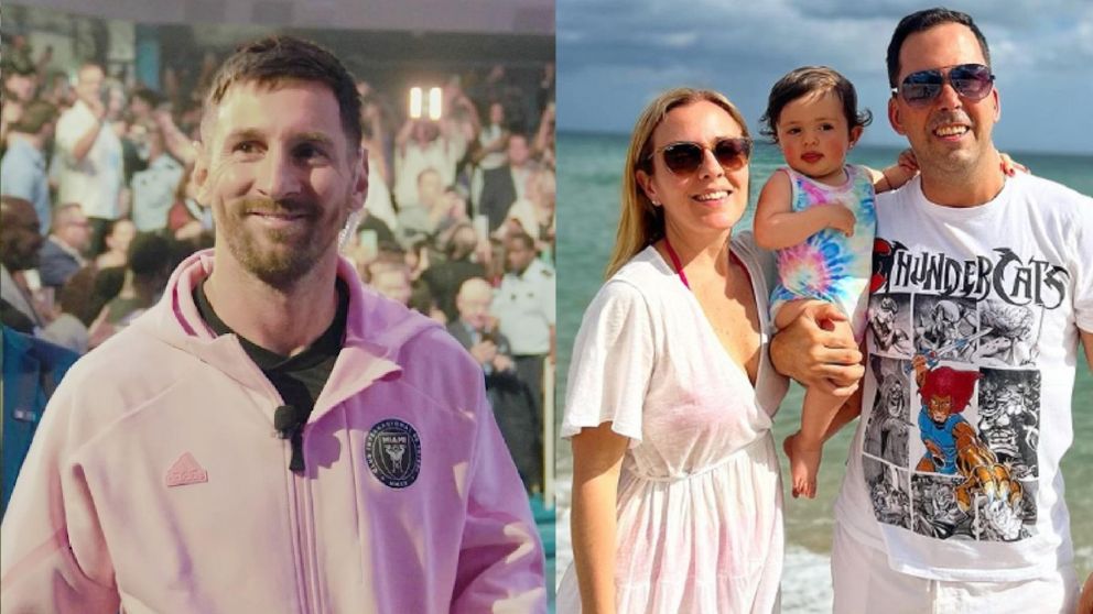 El capit�n de la Selecci�n argentina emocion� a los periodistas con un tierno gesto (Instagram/@leomessi - Instagram/@coradebarbieri).