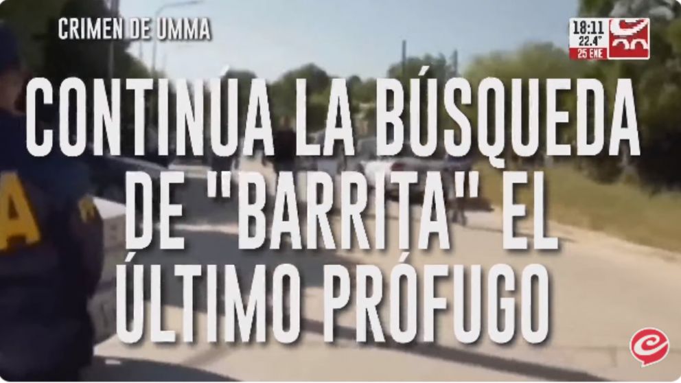 Intensa búsqueda de "Barrita".