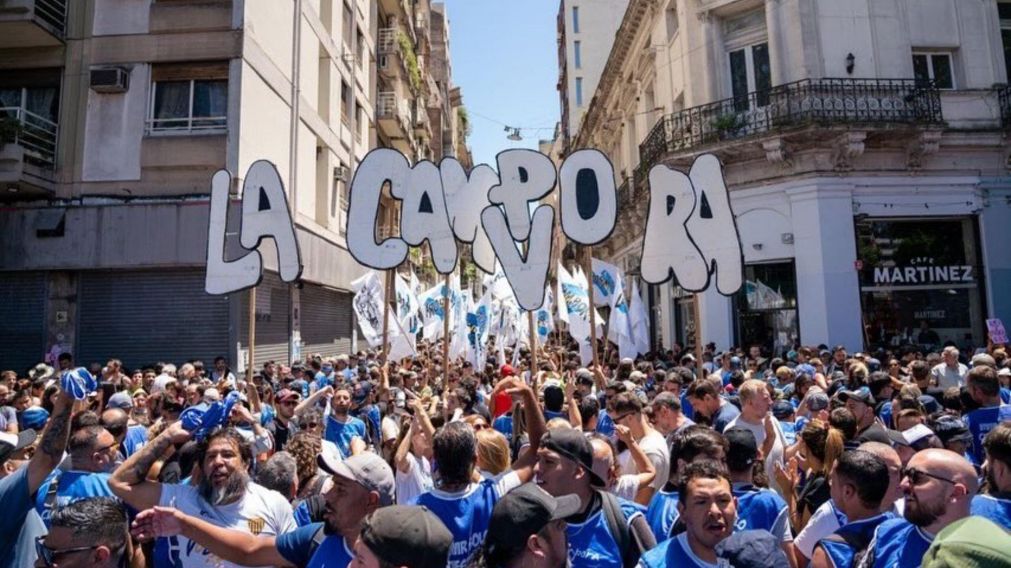 La Cámpora valoró la marcha de este miércoles.