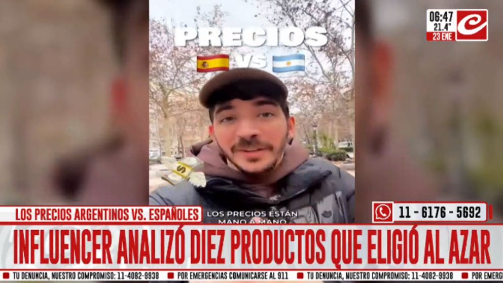 El video que demuestra que Argentina es un país con precios europeos y sueldos del tercer mundo