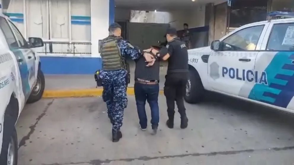 El violento fue apresado a metros del lugar del hecho.