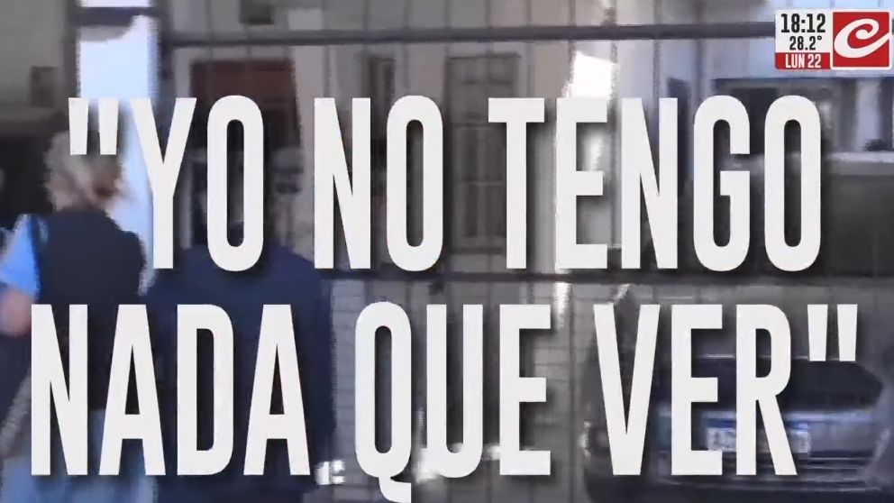 "Yo no tengo nada que ver", reconoció el sujeto quien se presentó de manera voluntaria ante la Policía.
