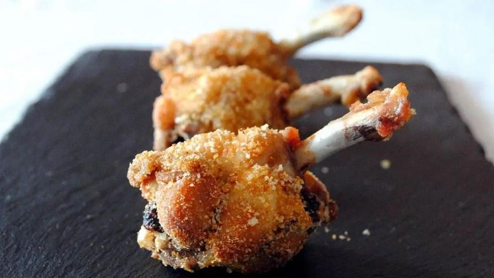 Cómo preparar los famosos "chupetines de pollo" para chuparse los dedos.