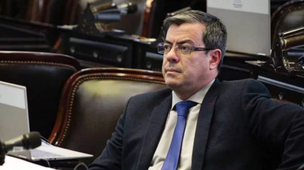 Germán Martínez, presidente del bloque de Diputados de Unión por la Patria.