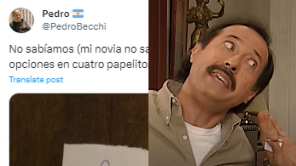 La desopilante técnica de una pareja para elegir qué comer.