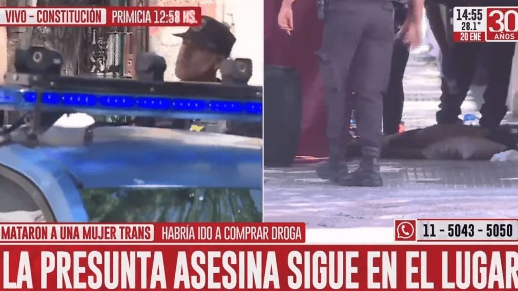 Asesinaron a una mujer trans en Constitución.