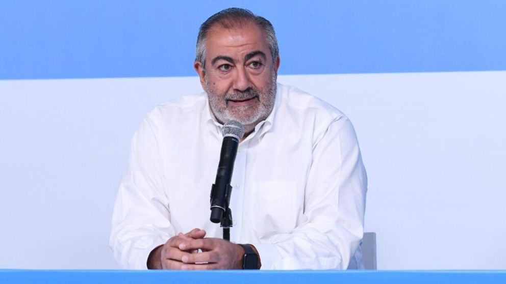 Héctor Daer se mostró en contra de la Ley Ómnibus (Pablo Villan/Crónica).