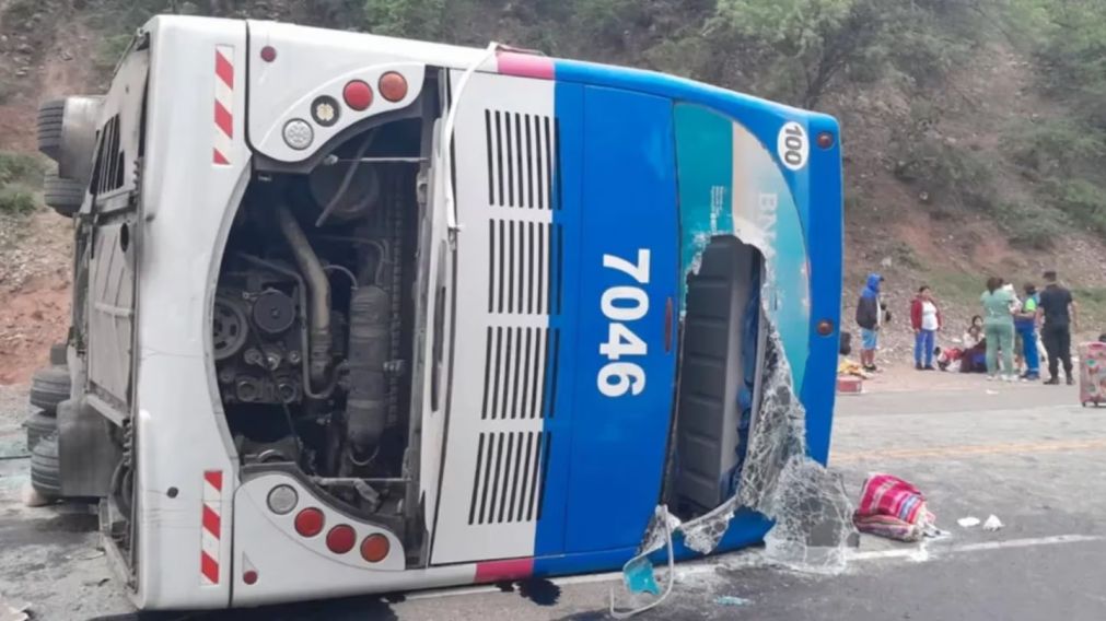 Fatal accidente en Salta. (Gentileza El Tribuno)