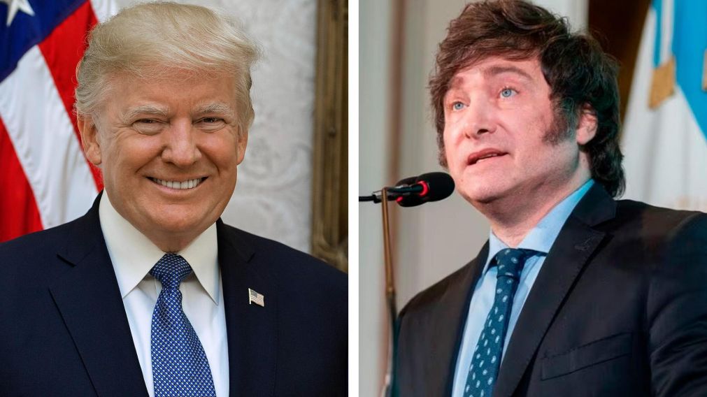 Esta no es la primera vez que Trump le manda sus felicitaciones a Milei.