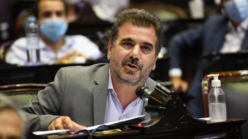 El presidente del bloque de diputados nacionales del PRO, Cristian Ritondo (Archivo).