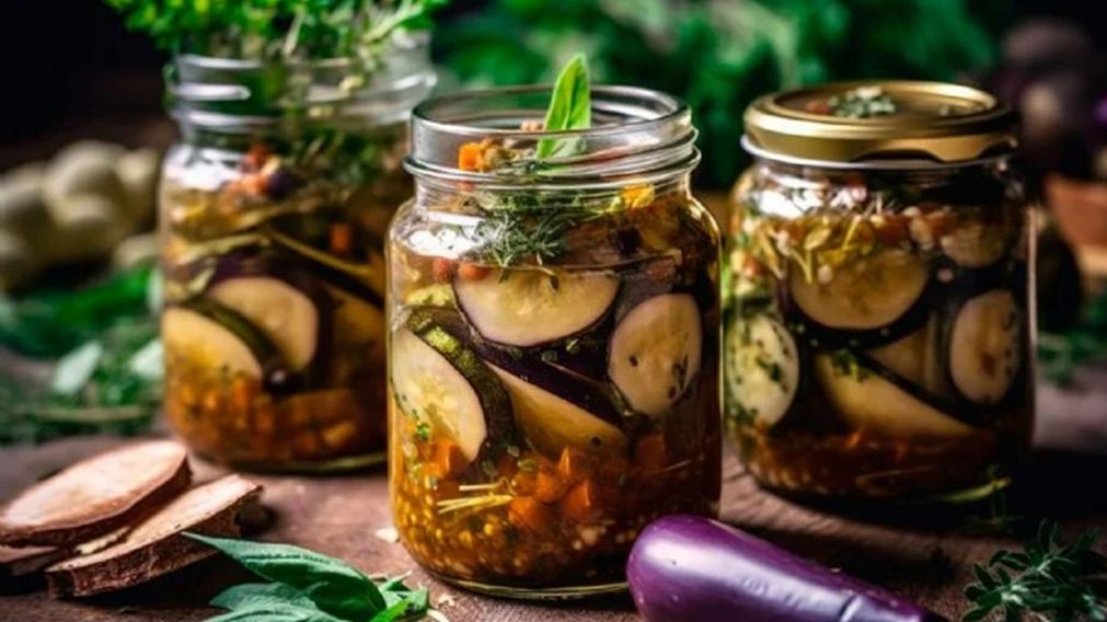 Receta f�cil de berenjenas en escabeche para disfrutar todo el verano.