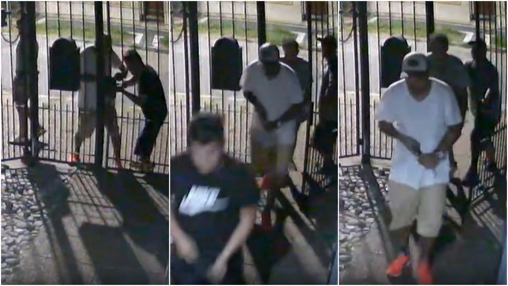 Los ladrones huyeron a pie del lugar sin concretar el robo.