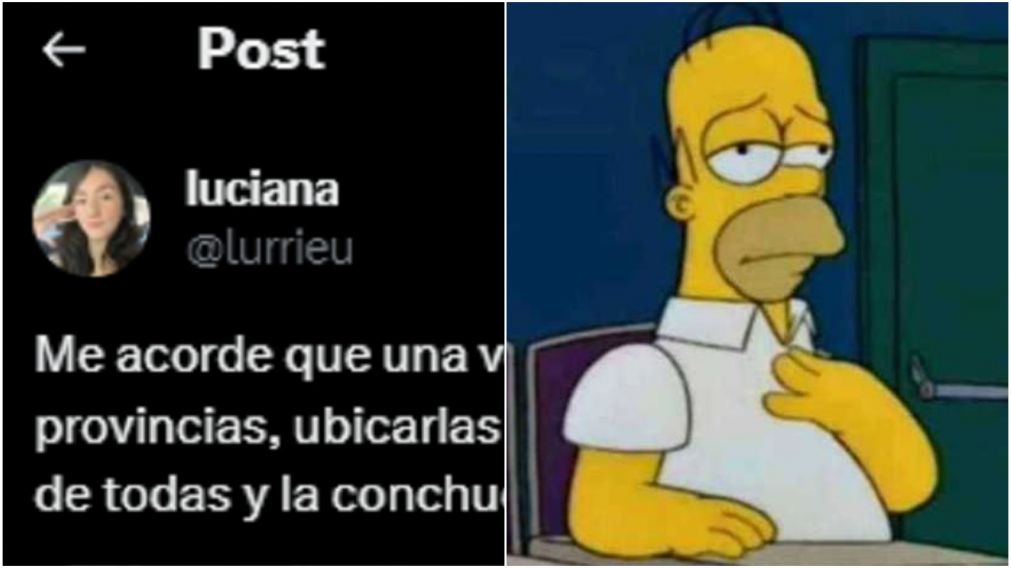 Una joven contó la anécdota de un examen en la primaria y generó revuelo en las redes.