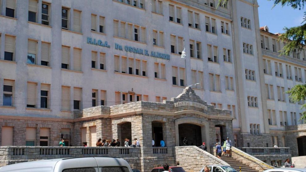 Marcos Robaina, de 18 años, murió en este hospital.