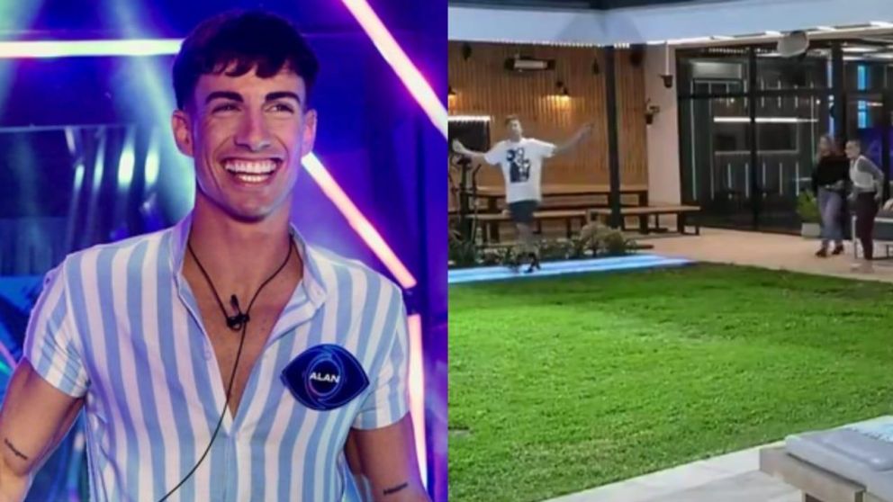 Alan fue nuevamente protagonista de un grito proveniente del exterior y las advertencias podrían afectar su juego (Imagen: prensa Telefé - DGO).
