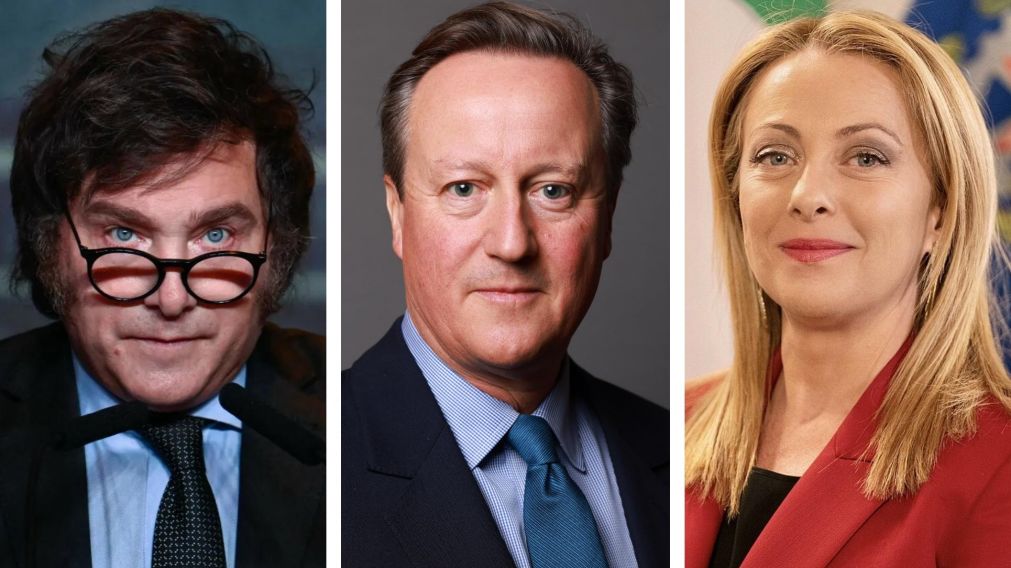 Javier Milei se reunirá en Davos con David Cameron y será recibido por Giorgia Meloni.