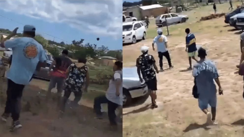 Toma de tierras en La Matanza.