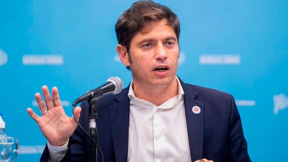 Axel Kicillof, gobernador bonaerense.