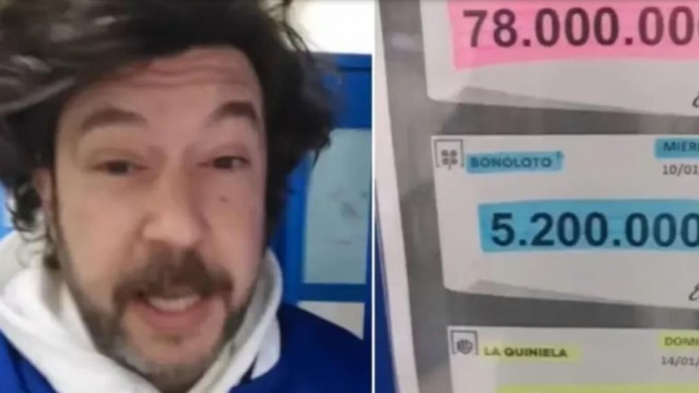 Pol�mica por la frase lanzada por el lotero de Espa�a (TikTok).