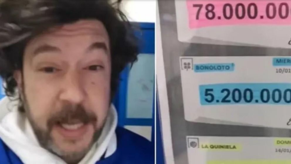 Polémica por la frase lanzada por el lotero de España (TikTok).