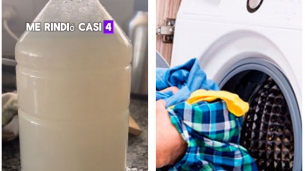 Jabón líquido casero y súper económico.