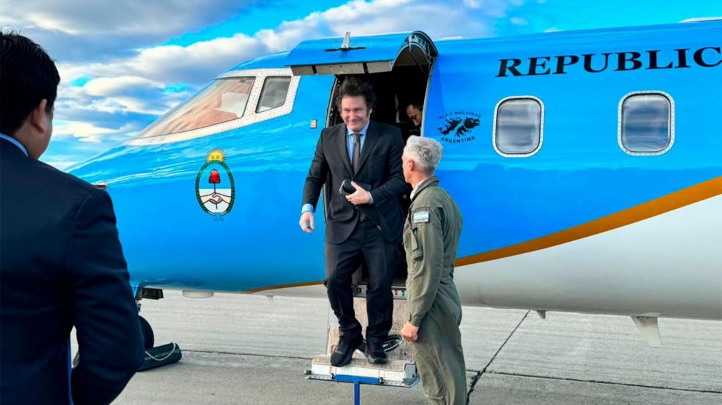 Javier Milei emprenderá su primer viaje internacional como Presidente (Archivo).